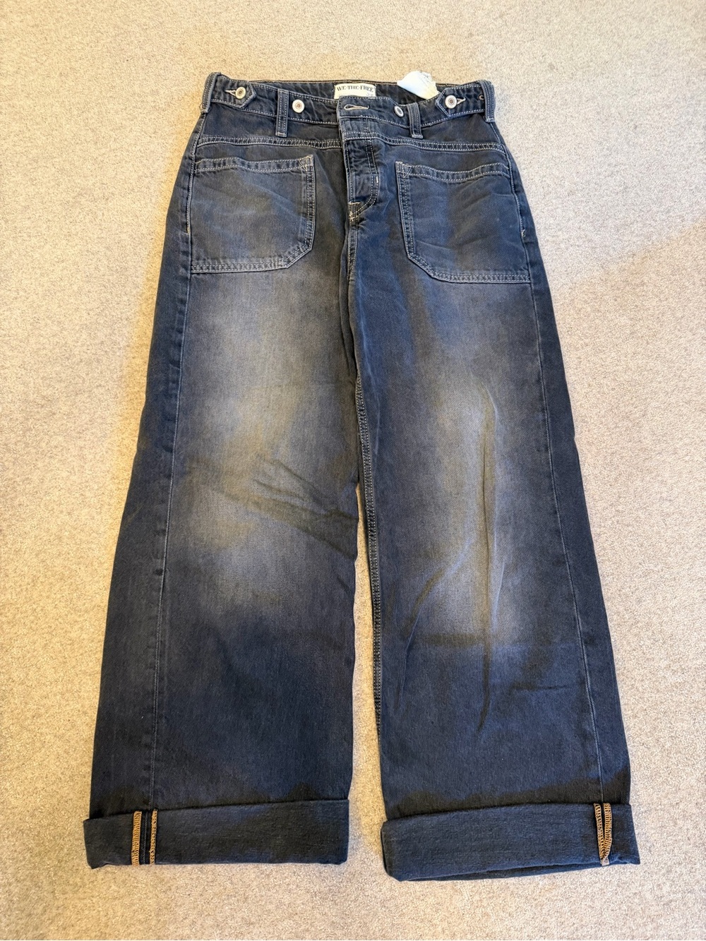 We the free Palmer cuffed jeans